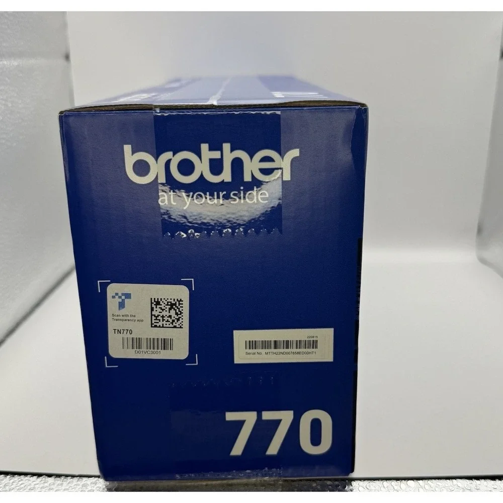 Brother TN770 4,500 Page-Yield Super High-Yield Toner - Black New Sealed